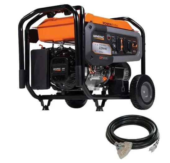 Generac 7675 GP8000E 8000 Watt 420cc Portable Electric Start Generator w/ Storm Cord (Factory Reconditioned) (Copy)