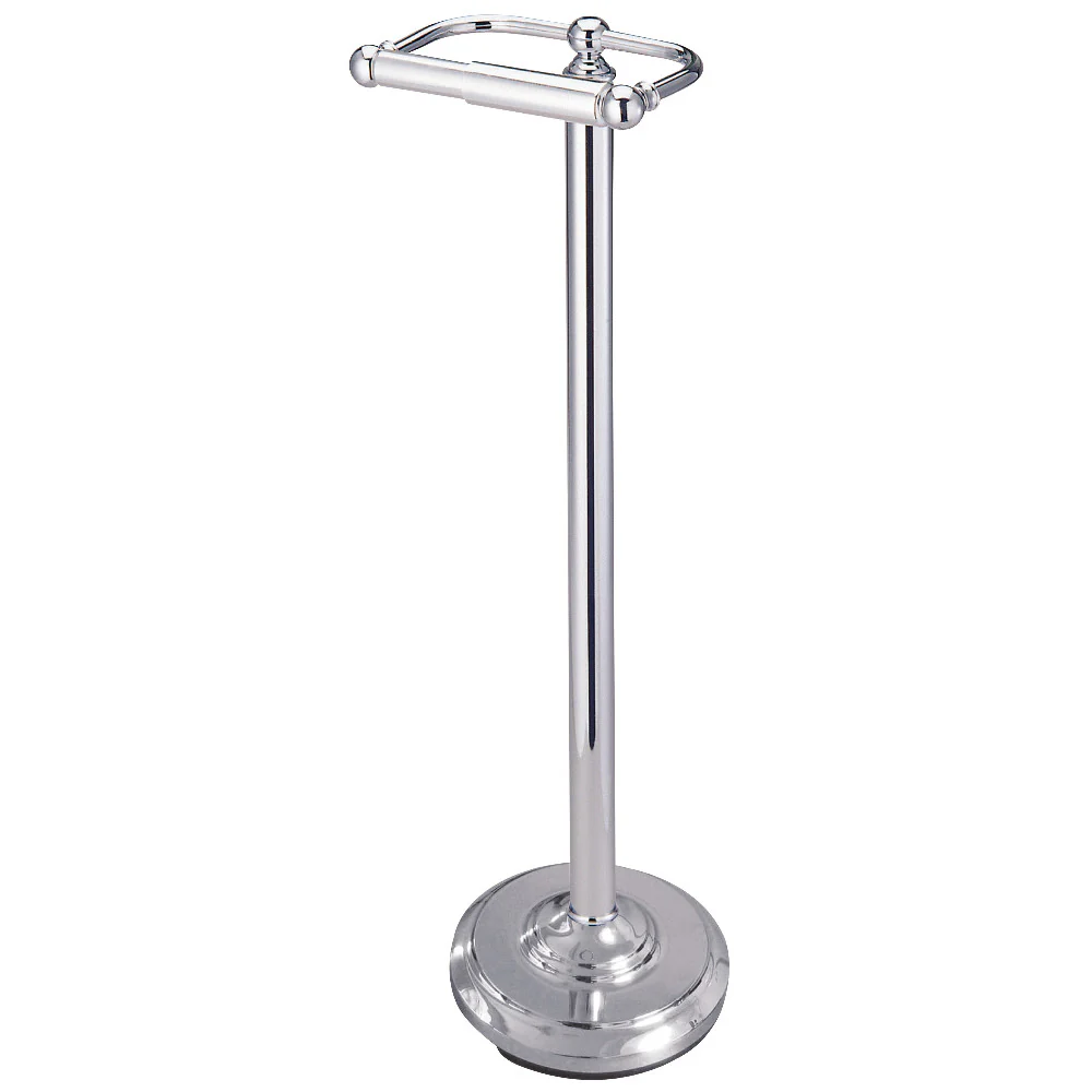 Kingston Brass Vintage Freestanding Toilet Paper Holder, Polished Chrome (CC2001)