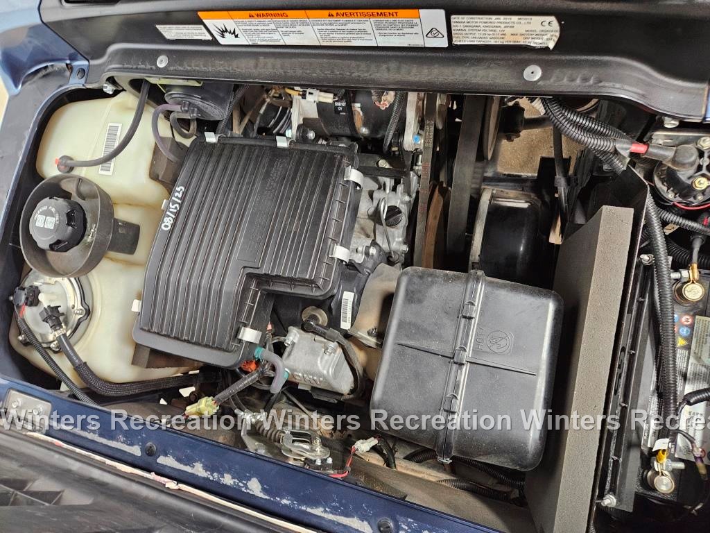 2019 Yamaha Drive 2 Gas EFI QuieTech STREET READY Golf Cart, Blue