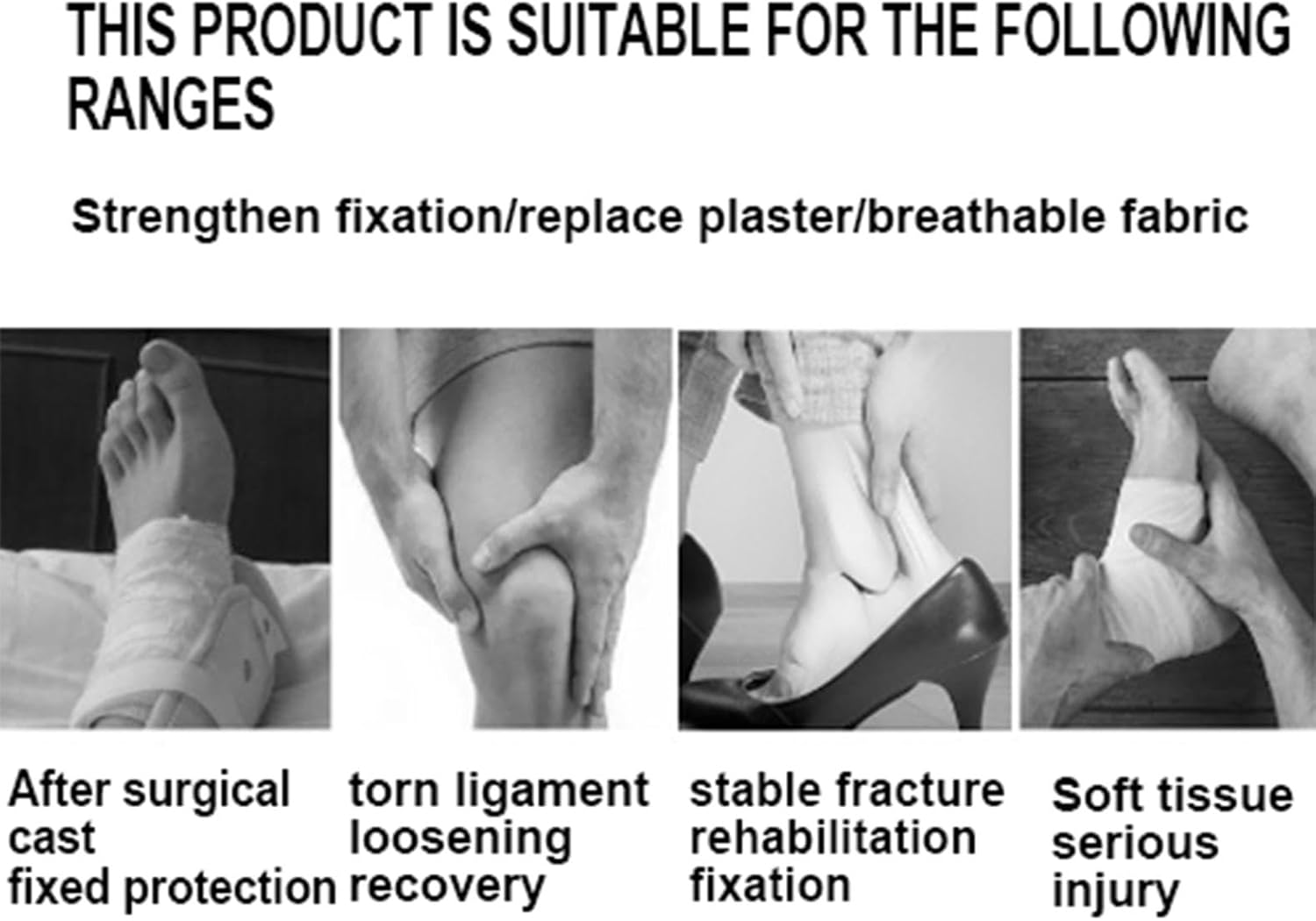 Articulated Hinged Knee Brace, ROM Adjustable Post Op Knee Immobilizer Recovery Support Knee Immobilizer Protector for Men and Women,Left (Right