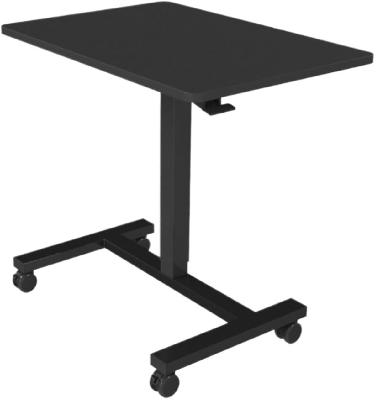 Overbed Bedside Table Overbed Bedside Table with Wheels Mobile Standing Desk Laptop Movable for Home Use Lightweight Home Hospital Use