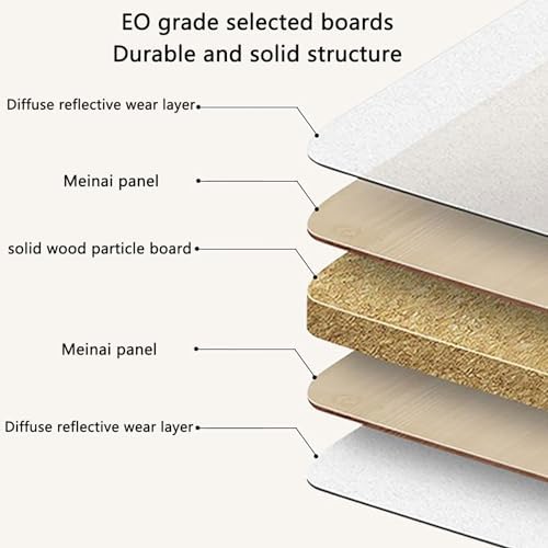 Adjustable Height Hospital Bed Table with Wheels Swivel Overbed Table for Home Use Laptop Desk for Bed Chair Cart Recliner Table for Hospital,Teak Color-Left-120cm/47.2in