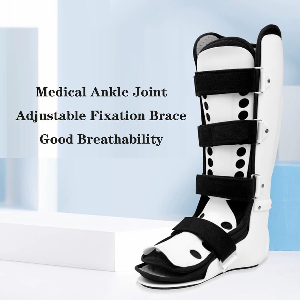 SFKLYU Plantar Fasciitis Night Splint, Ankle Stabilizer Brace, Unisex Night Splint Foot, AFO Drop Foot Splint for Treating Plantar Fasciitis and Achilles Tendonitis,B 1 Pair,L