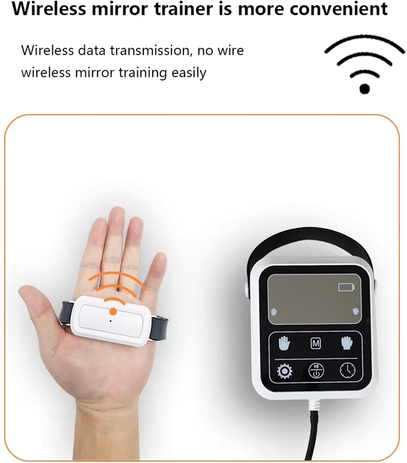 Rehabilitation Robot Gloves, Hand Stroke Recovery Equipment with 4 Workout Modes and 9-Level Strength Adjustment, Rechargeable Convenient Finger Trainer