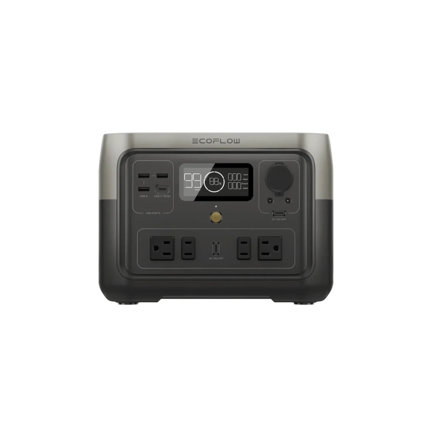 ECOFLOW - RIVER 2 Max Portable Power Station, 512Wh LiFePO4 Battery