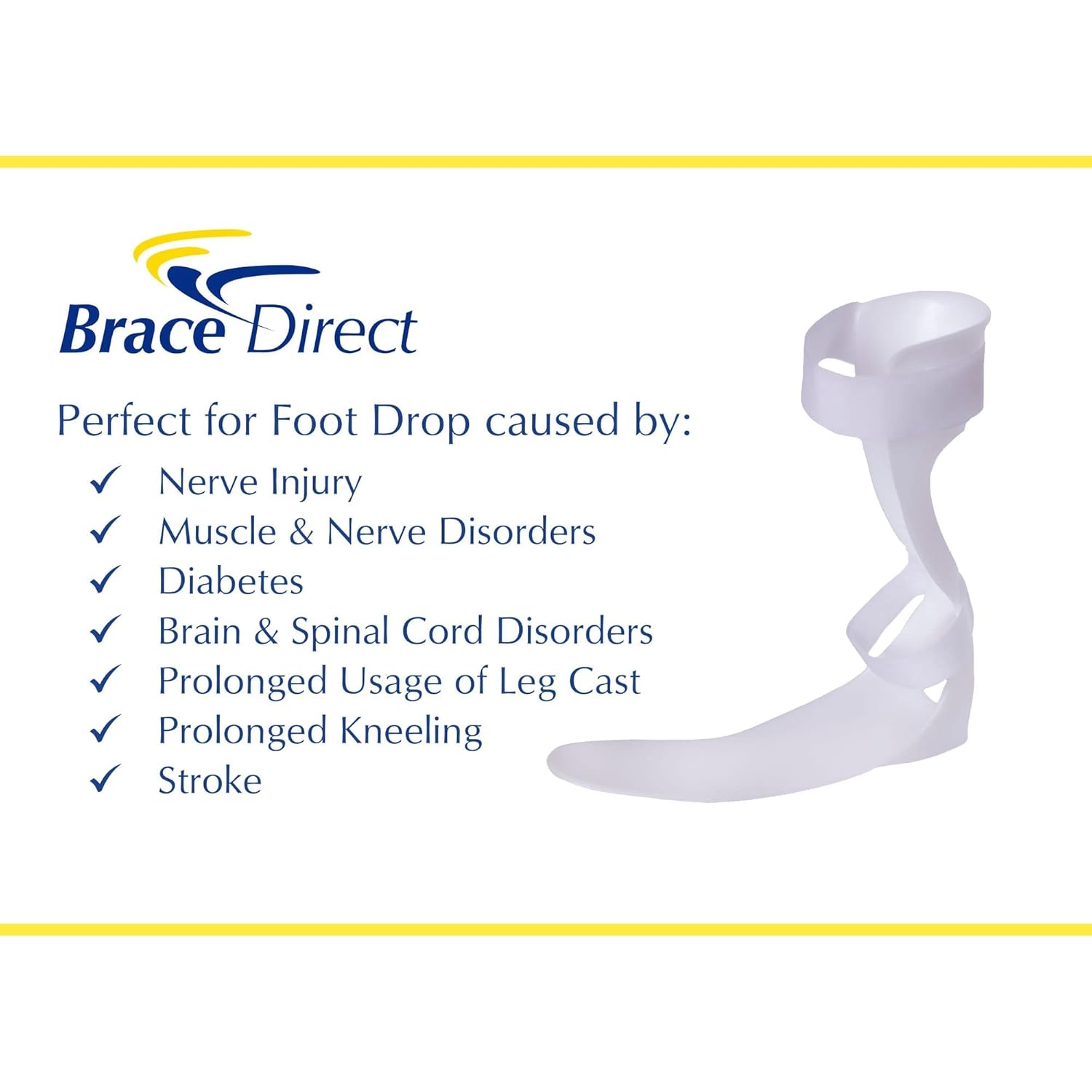 Brace Direct Left AFO + Small Night Splint