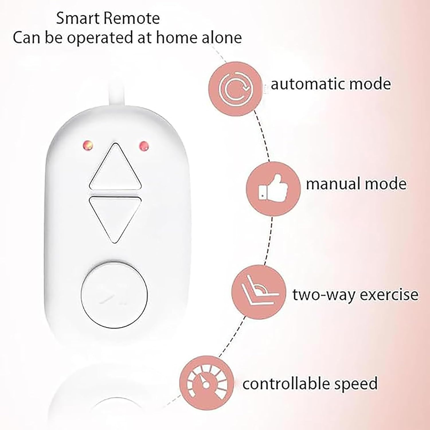 Electric Elbow Joint Rehabilitation Device, Wireless Intelligent Key Control, Hinged Elbow Brace Arm Exerciser, for Stroke Hemiplegia Patients