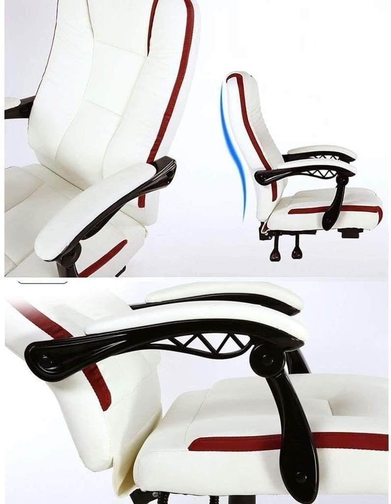 Executive Swivel Adjustable Swivel Office Desk Chair with Armrests Lumbar Support Desk Ergonomic Chair Desk Gaming Chair High Back Chair Task Swivel Executive Computer Chair Boss (Brown)