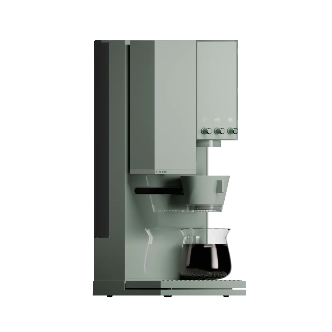 xBloom Studio Smart Automatic Pour Over Coffee Maker with All-in-one System with Integrated Grinder, Brewer, and Scale.