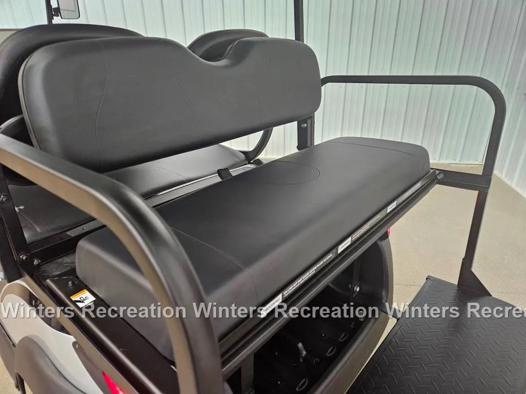 2021 Club Car Tempo Gas EFI STREET READY Golf Cart, Silver & Black