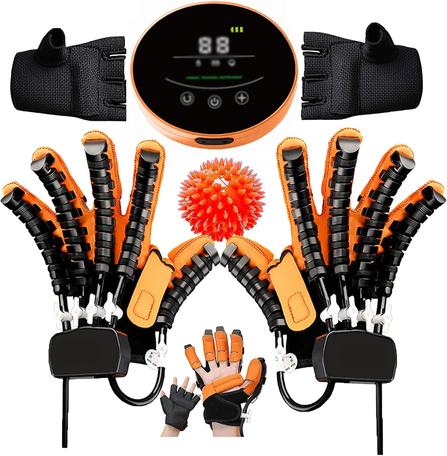 Hand Function Rehabilitation Robot Gloves, Electric Hand Dysfunction Patient Training Device, Assisted Exercise to Relieve Muscle Stiffness