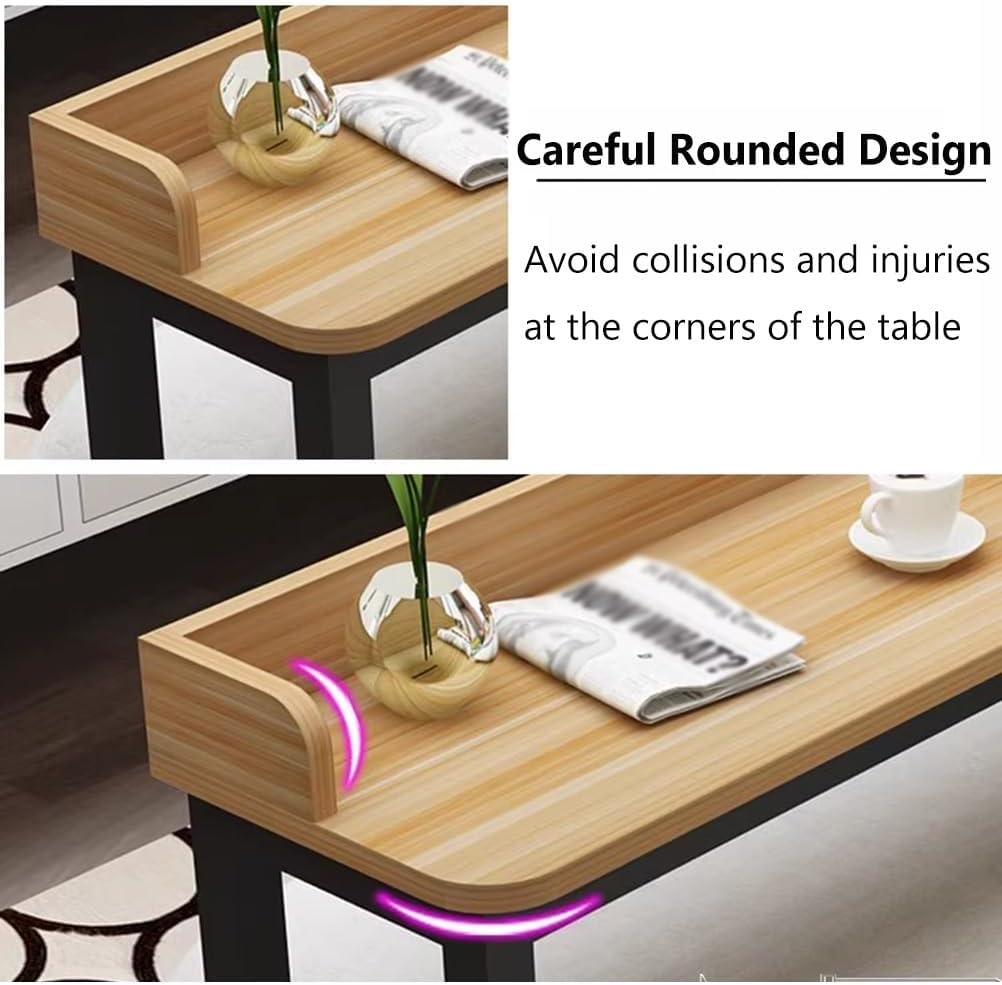 Overbed Table Overbed Table with Wheels, Mobile Bed Table with White Metal Legs for Bedroom, Rolling Tray Table for Living Room Hospital (Size : 150x40x80cm)