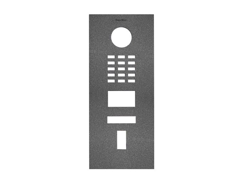 DoorBird Front Panel for D2101FV Fingerprint 50/D2101FV EKEY in DB 703 Stainless Steel