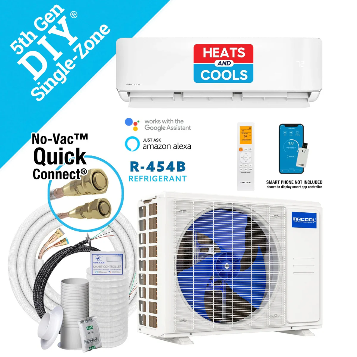 MRCOOL 24,000 BTU 5th Gen DIY Mini Split