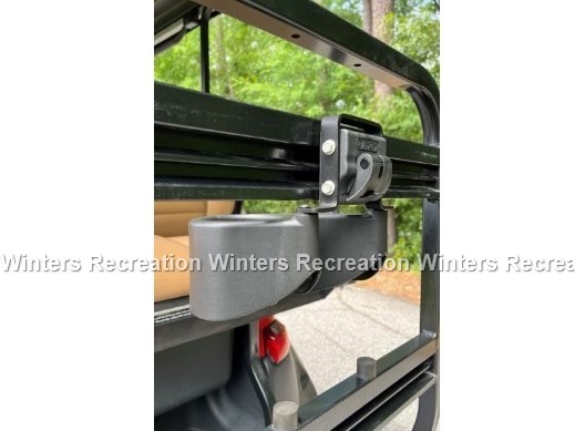 Club Car, VersAttach Cup Holder Adapter Compatible On Onward, Precedent And Tempo