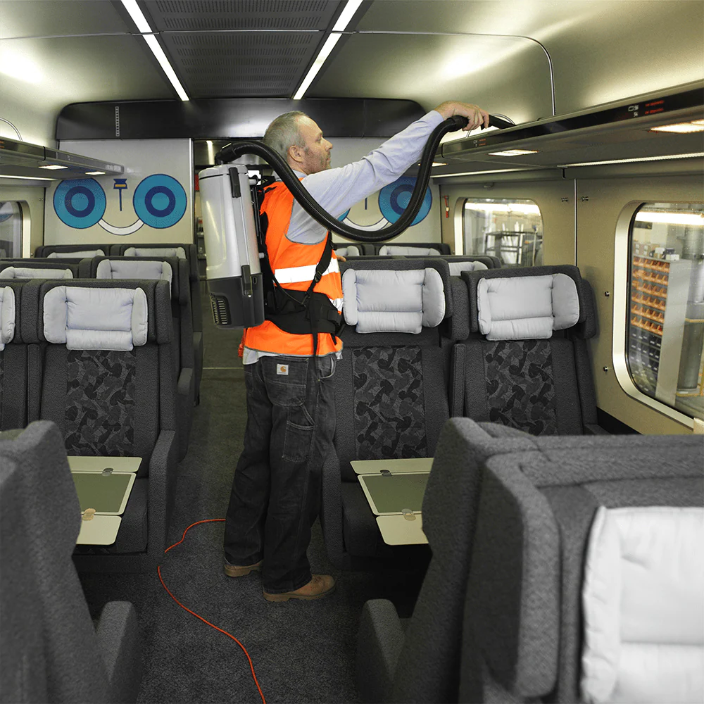 Nilfisk GD10 Backpack Industrial Vacuum - HEPA