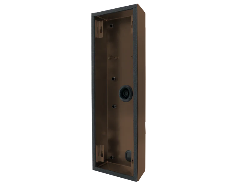 DoorBird D2104V/D2105V/D2106V Surface-Mounting Housing (Bacbox) in Bronze