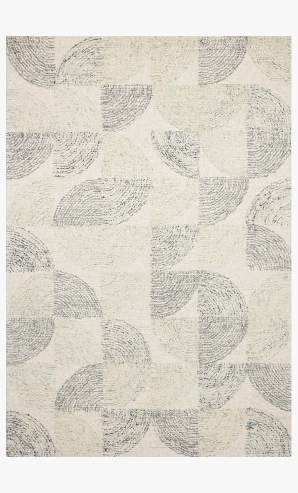 Loloi Milo Collection - Contemporary Hand Tufted Rug in Slate & Denim (MLO-03)