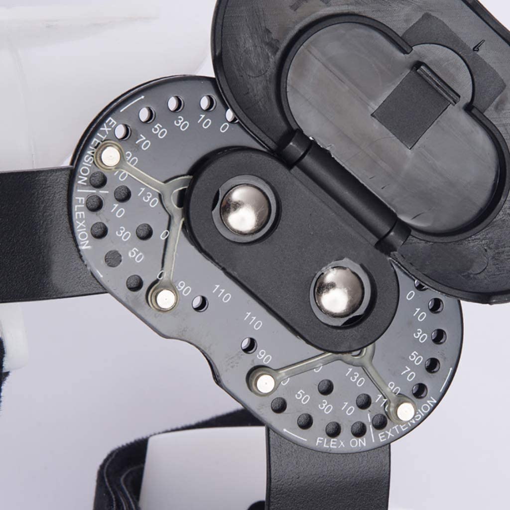 Hinged ROM Elbow Palm Brace, For Arm Orthosis Injury Recovery Support After Surgery Adjustable Post OP Elbow Brace