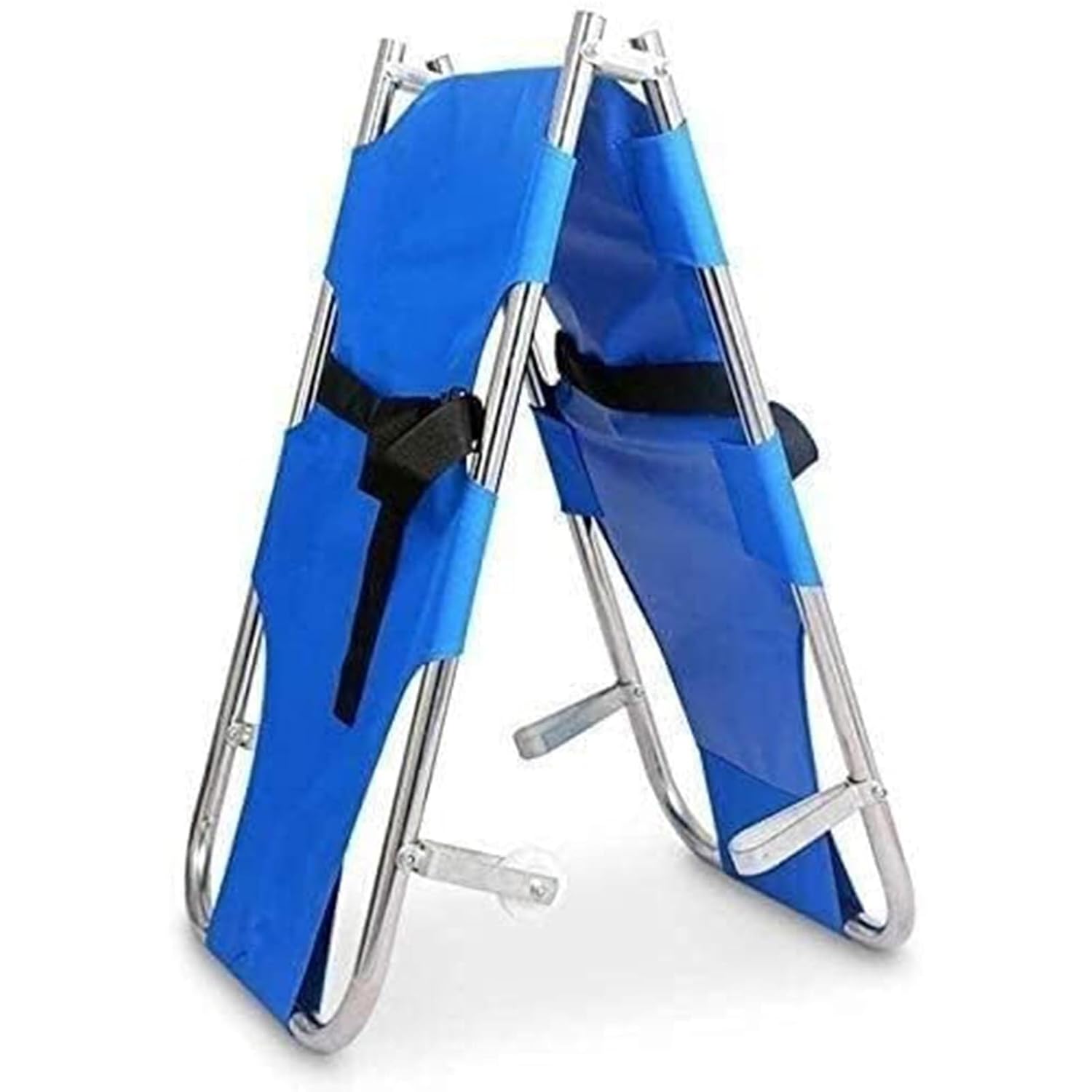 Thickened Foldable Medical Stretcher, Portable Aluminum Alloy First Aid Stretcher Bed with Casters for Home & Emergency Use – 350lb Capacity