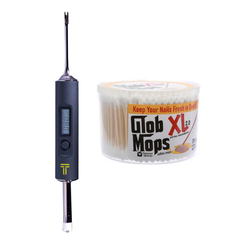 The Terpometer - Temperature Indicating Oil Application Tool w/ Glob Mops XL