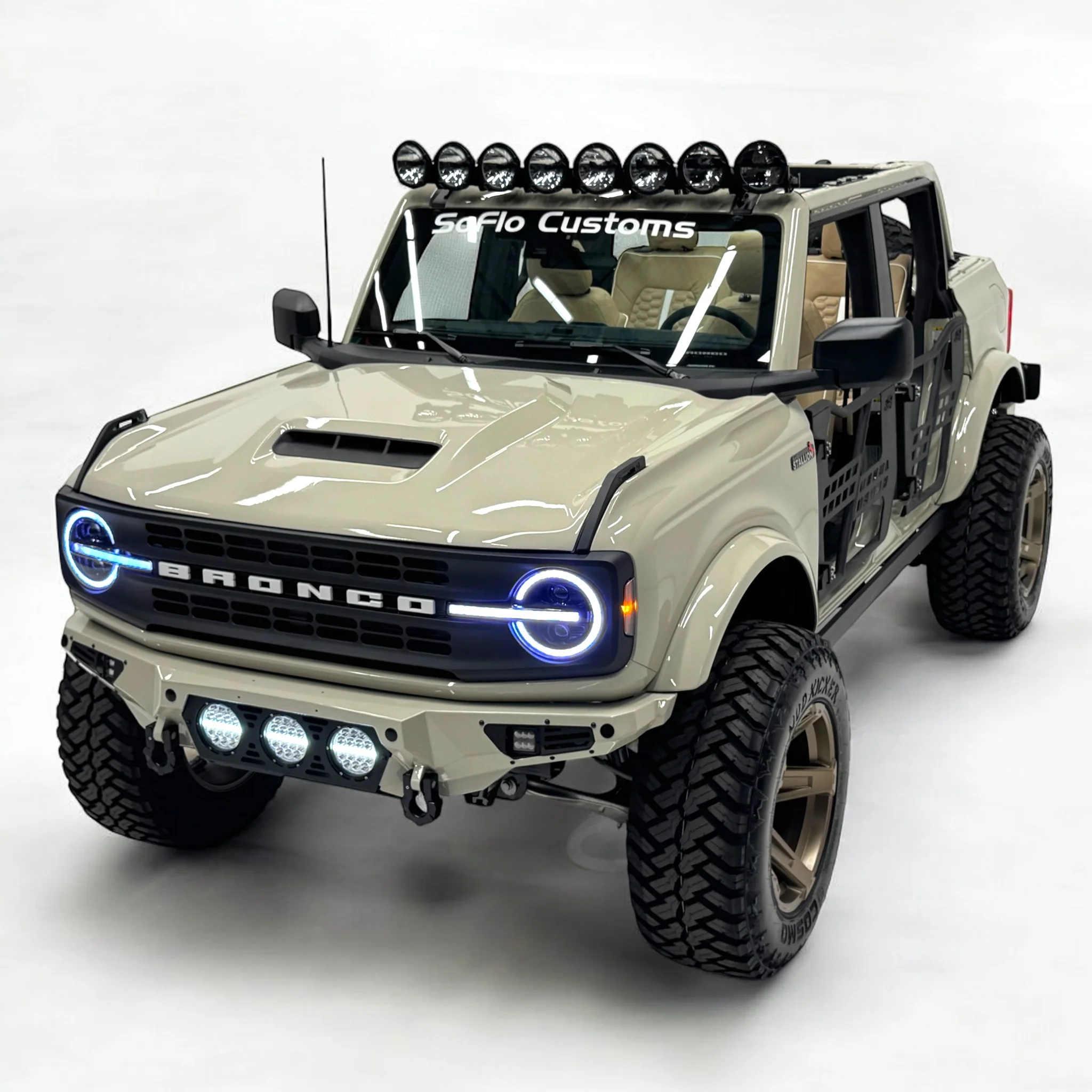 Ford Bronco Stallion Hood 2021-2026