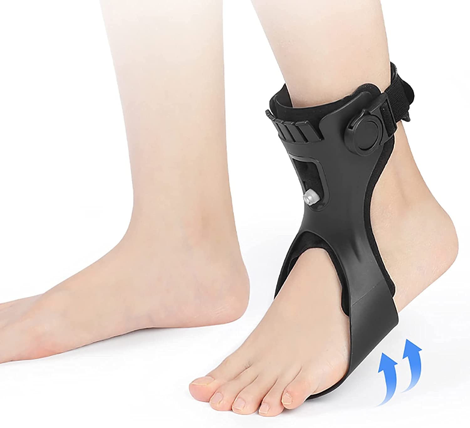 Ankle-foot drop orthosis,Adjustable Foot Splint Brace, Foot Drop Brace, Drop Foot Orthosis, Ankle Foot Orthosis Support Brace, Ankle Correction Splint for Hemiplegia, Walking, Pain Relief(S)