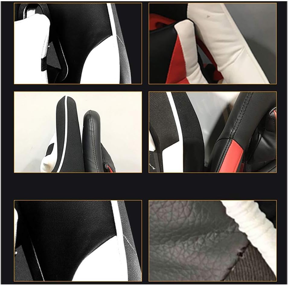 Gaming Chair Adjustable High Back Office Chair,Backrest Reclining Waist Support Nylon Feet Carbon Fiber Armrest Explosion-Proof Board Sweat-Absorbent Cushion,Soft and comfo,