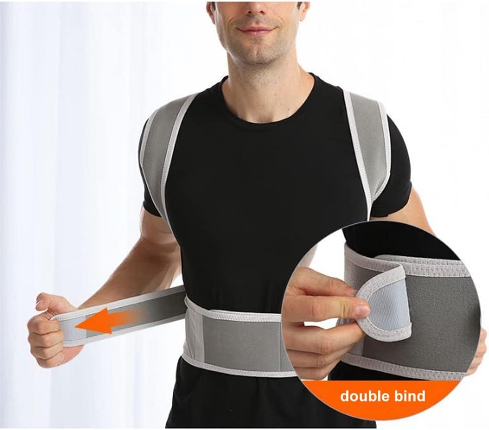 Posture Corrector Brace Shoulder Slouching Corrective Back Support Braces&Support Belt for Men Women(XL Code)