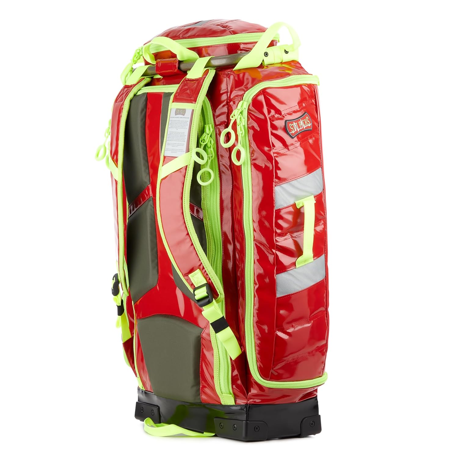 Statpacks New 2023 G3+ Responder, Red Large Capacity ALS BLS Medic Backpack, Modular Stackable Cellular System for EMS, Firefighters, Healthcare Professionals