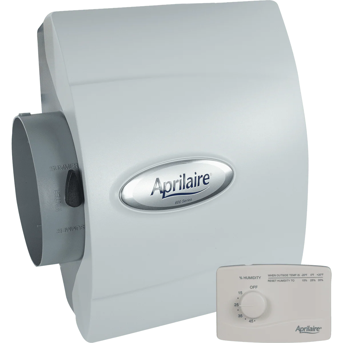 Aprilaire Model 600 Large Whole House Bypass Humidifiers