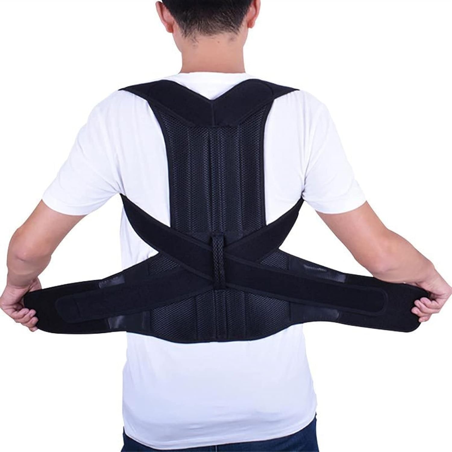 Posture Corrector for Men and Women Decompression Back Brace for Clavicle Support Adjustable Back Straightener Providing Pain Relief from Neck Lumbar Shoulder,