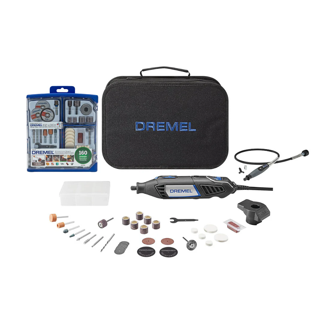 Dremel 4000-2/32 Variable Speed Rotary Tool Kit with 2 Attachments Bundle