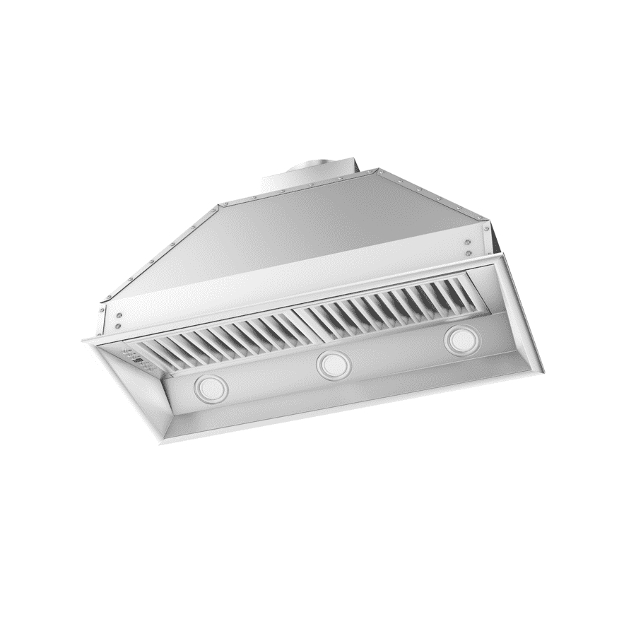 ZLINE 34-Inch Ducted Remote Blower Range Hood Insert in Stainless Steel (698-RS-34-400)