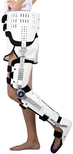 Orthosis Foot Drop,Hinged Knee Hip Support Brace, Hip Knee Ankle Foot Orthosis Leg Fracture, for Leg Or Knee Injury, Lower Limb Paralysis, Hip Walking Fixed with Walking Boots Brace