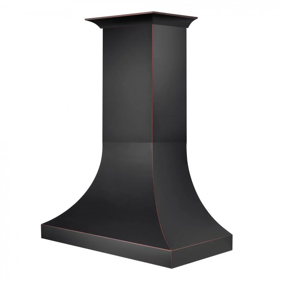 ZLINE 42-Inch Designer Series Oil-Rubbed Bronze Wall Range Hood with 700 CFM Motor (8632B-42)