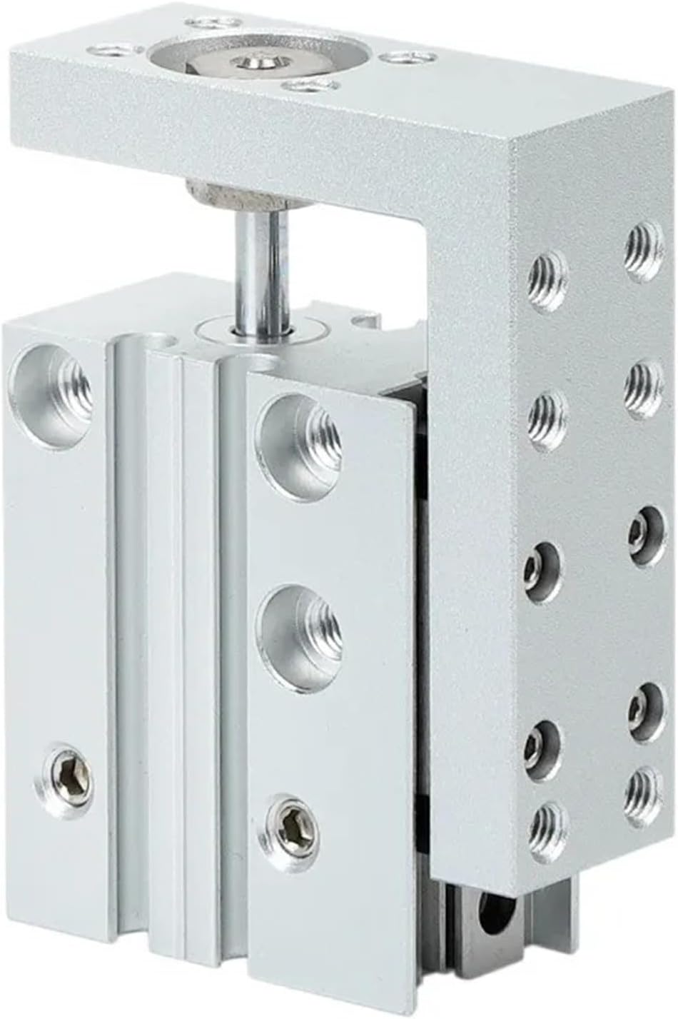 HLH Rail Cylinder HLH6 HLH10 HLH16 HLH20 Series Side Rail Precision Sliding Table Cylinder HLH16X20S HLH20X60S HLH10X30S(5S,HLH10)