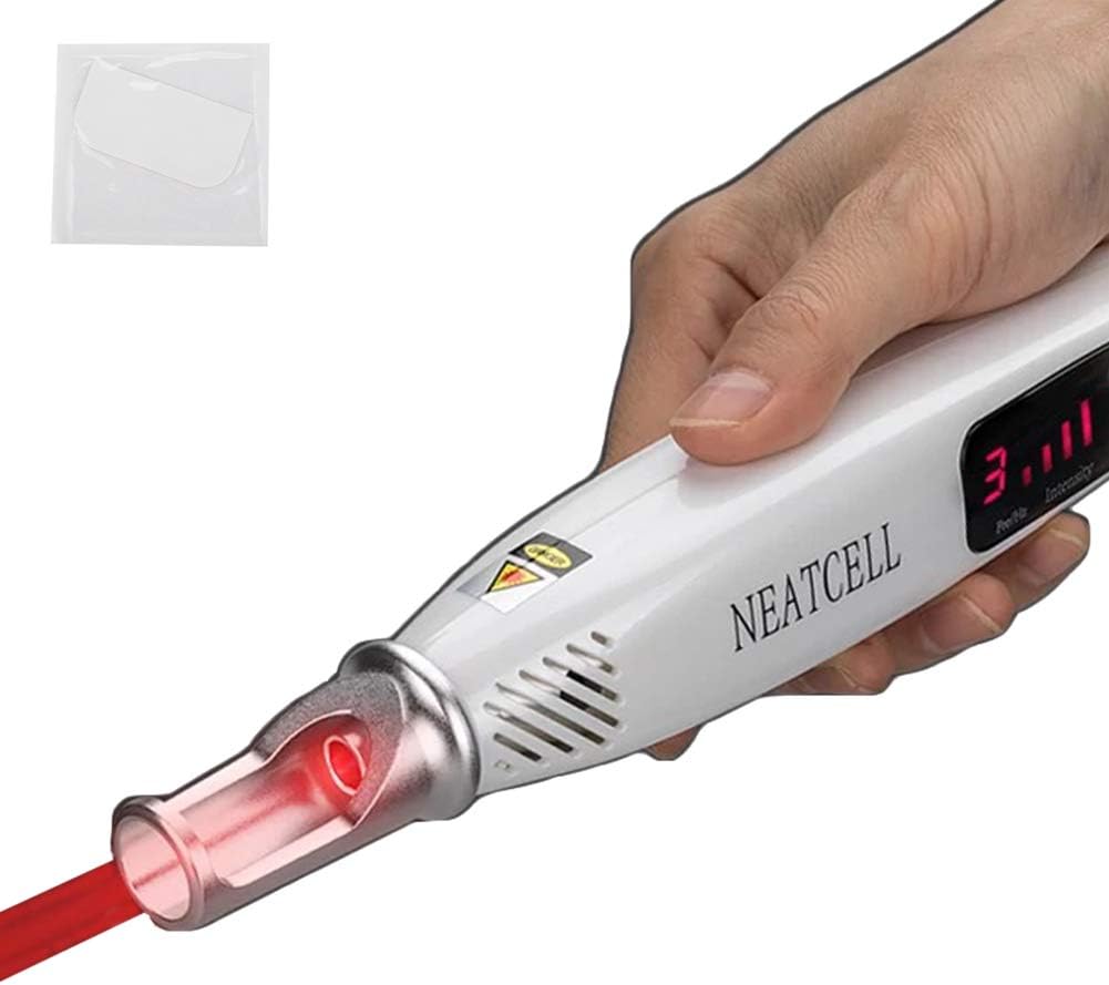 Red Light Pen Device w/US Plug,Customer Glasses,Operation Videos