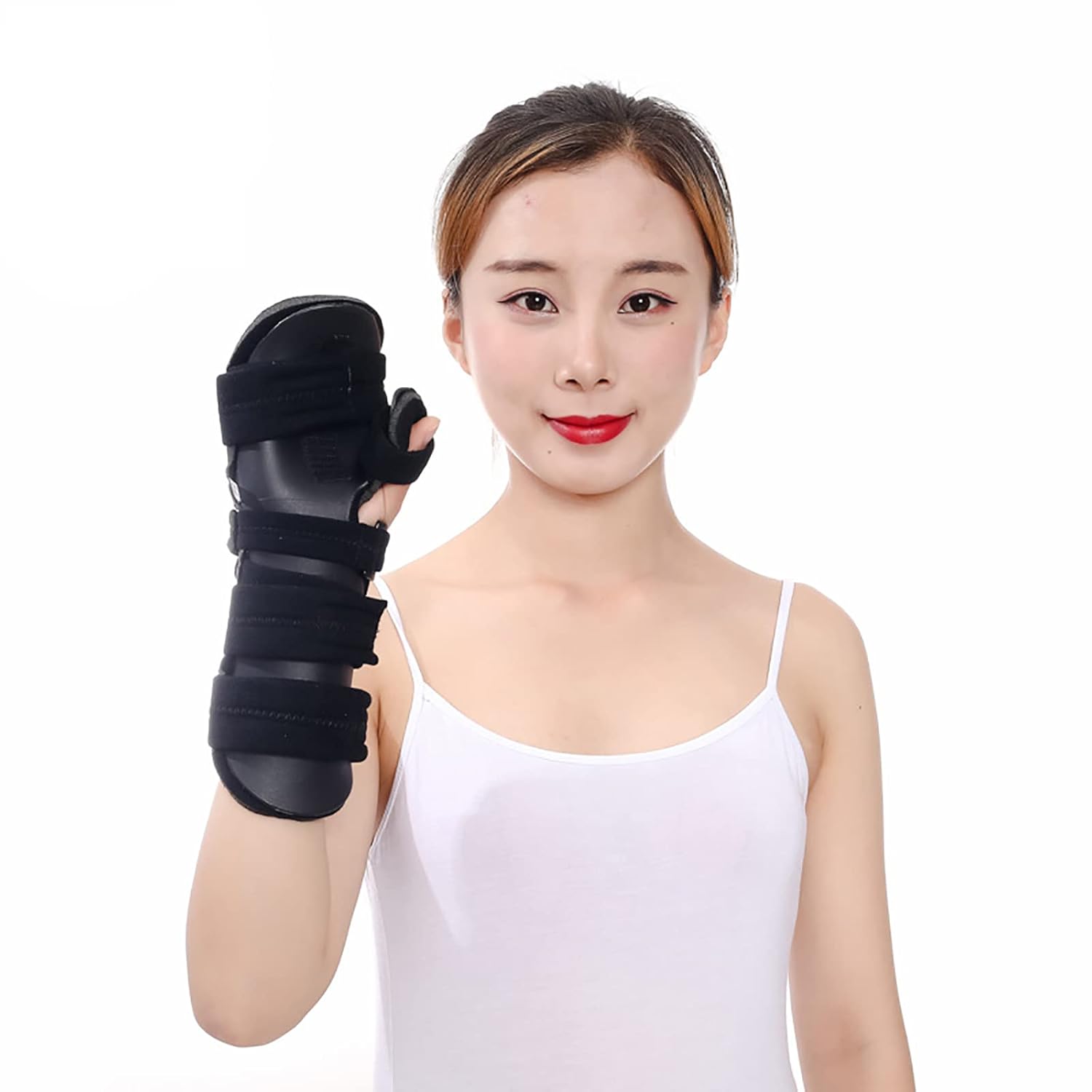 HAILM Carpal Tunnel Wrist Support Brace with Metal Splint Stabilizer by - Helps Relieve Tendinitis Arthritis Carpal Tunnel Pain,Right,M