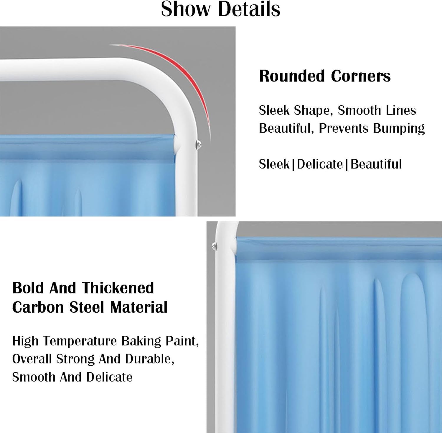 5-Panel Medical Privacy Screen with Wheels, Adjustable Partition Wall for Hospitals, Beauty Salons & Living Rooms, Space-Saving Room Divider (Brown)