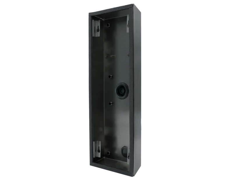 DoorBird D2104V/D2105V/D2106V Surface-Mounting Housing (Bacbox) in Titanium