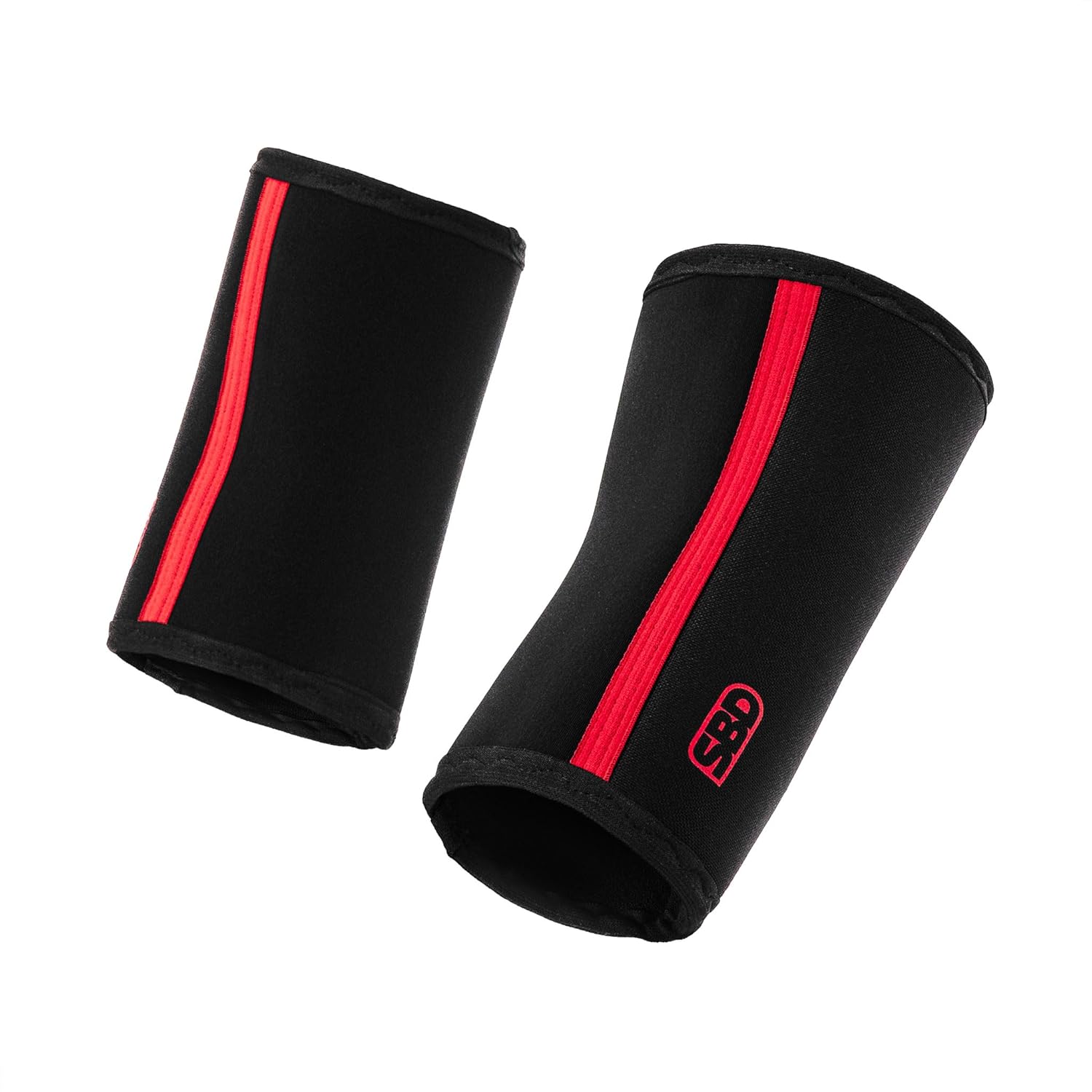 SBD Elbow Sleeves – Maximum Support & Compression with Full Mobility – Strength Training & Powerlifting, Made in Great Britain
