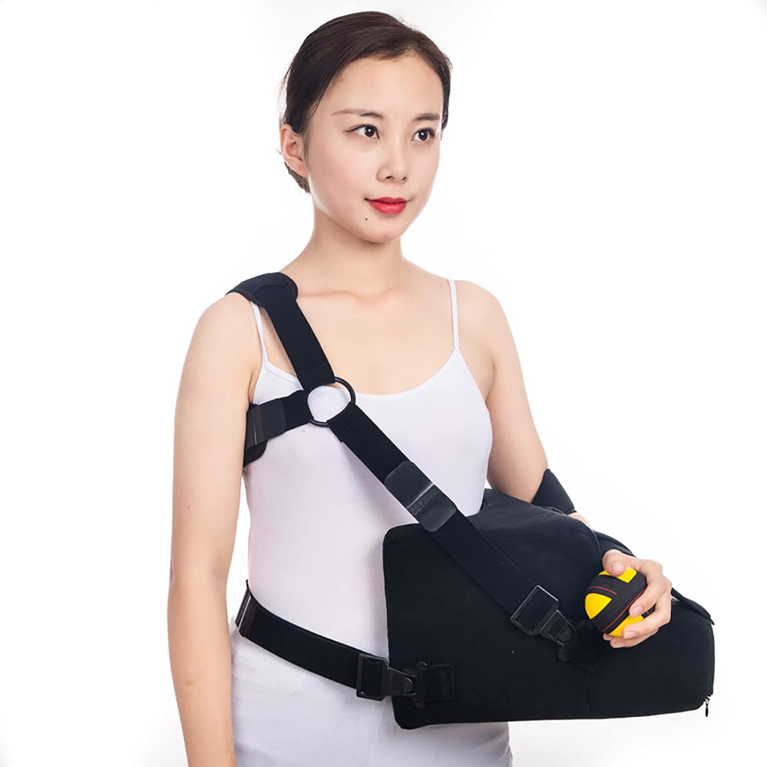 HAILM Joint Abduction And External Fixation Brace,Shoulder Immobilizer, 45 Degree Buckle Fixed Abduction Angle, Shoulder Joint Abduction,Right