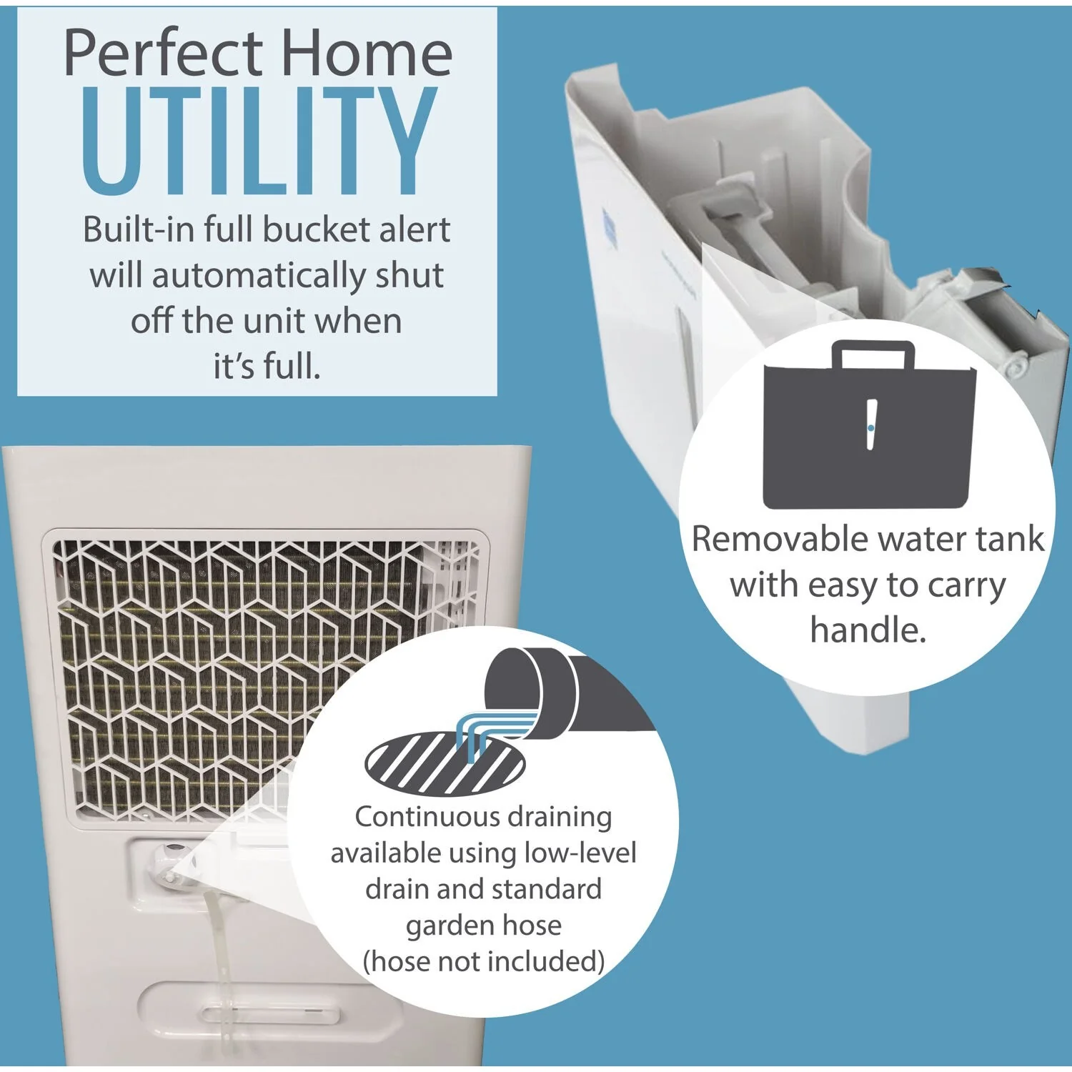 Keystone 50 Pint Energy Star Dehumidifier