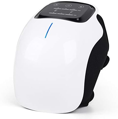 Knee Massager Smart with Heat, Red Light and Vibration, 3-in-1 Cordless, Gift for Mom and Dad.