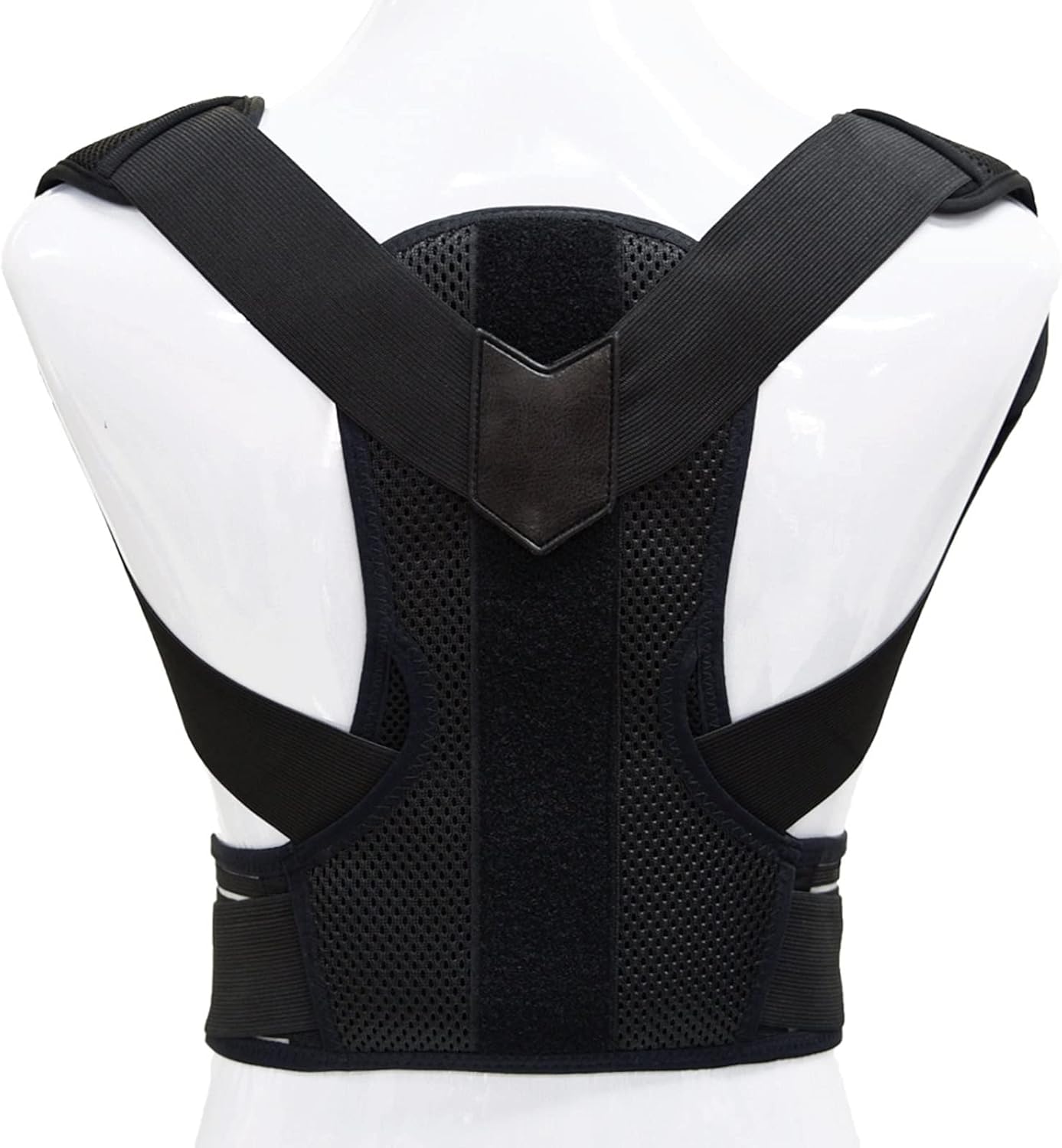 KANDUO Posture Corrector-Back Brace for Men and Women- Fully Adjustable Straightener for Mid, Upper Spine Support- Neck, Shoulder, Clavicle and Back Pain Relief-Breathable (Size : Large)
