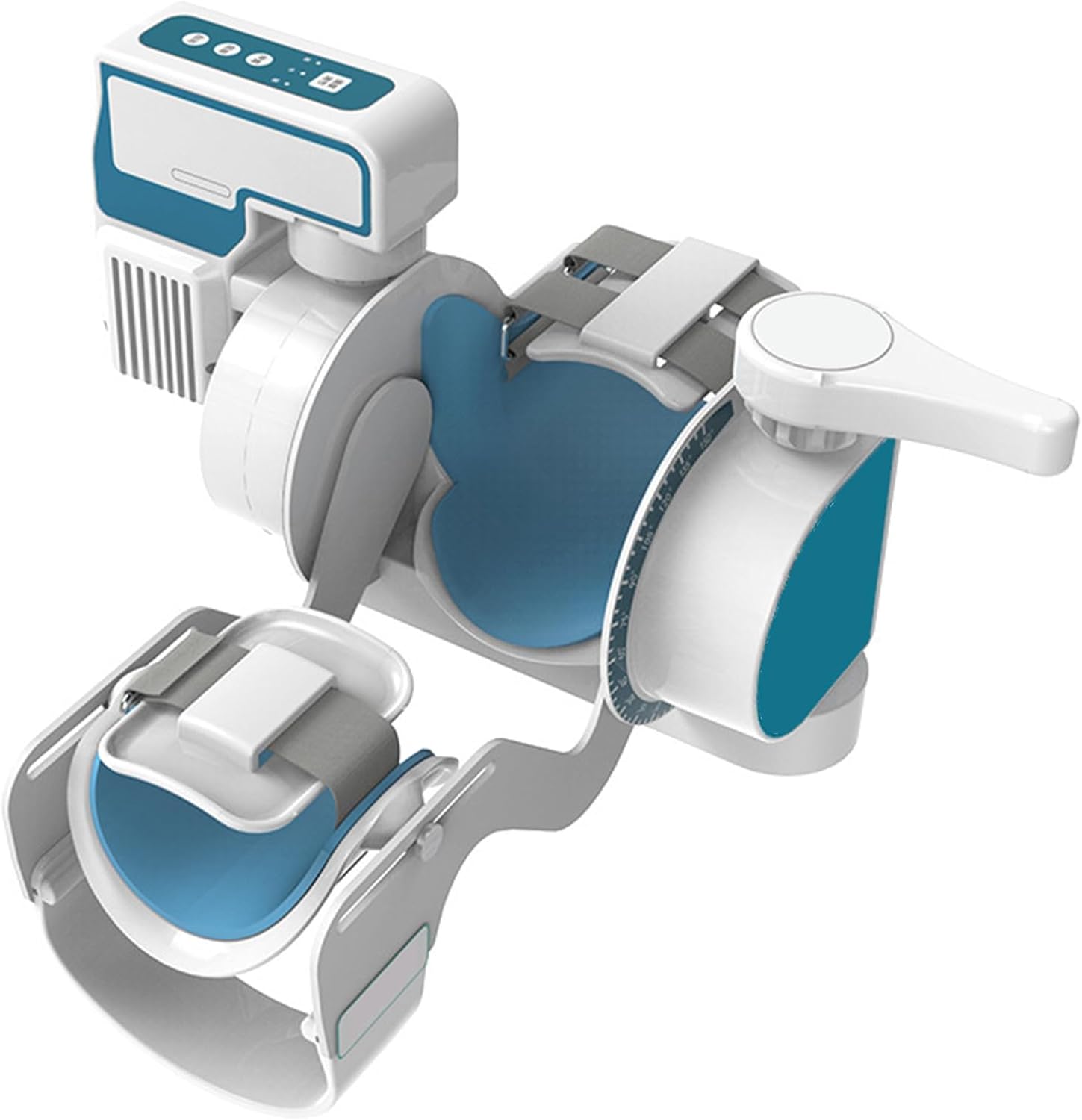 Elbow Joint Rehabilitation Training Device for Children, Elbow Brace Arm Exerciser with Automatic Flexion and Extension, Manual/Electric Control, Home Use