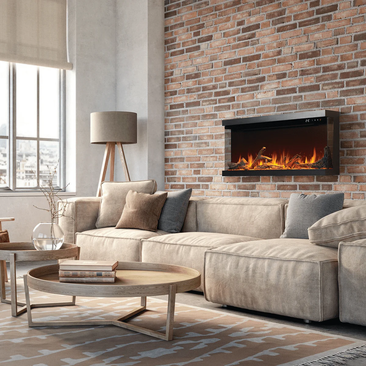 Napoleon Astound FlexMount Electric Fireplace