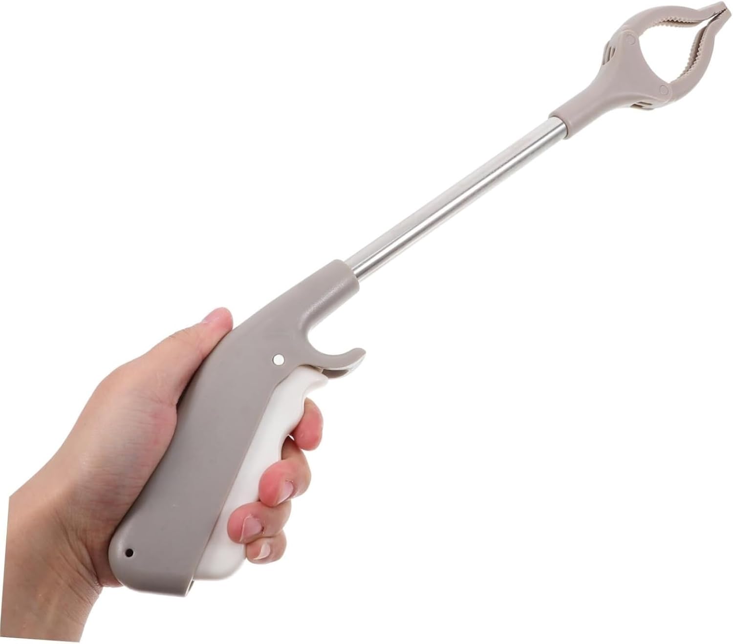 QUQUQ Trash Garbage Picker Grabber Reacher 2pcs Claw Pickup Outdoor Home Garden Cleanup Mobility Aid Pick Up Tool(120cm)