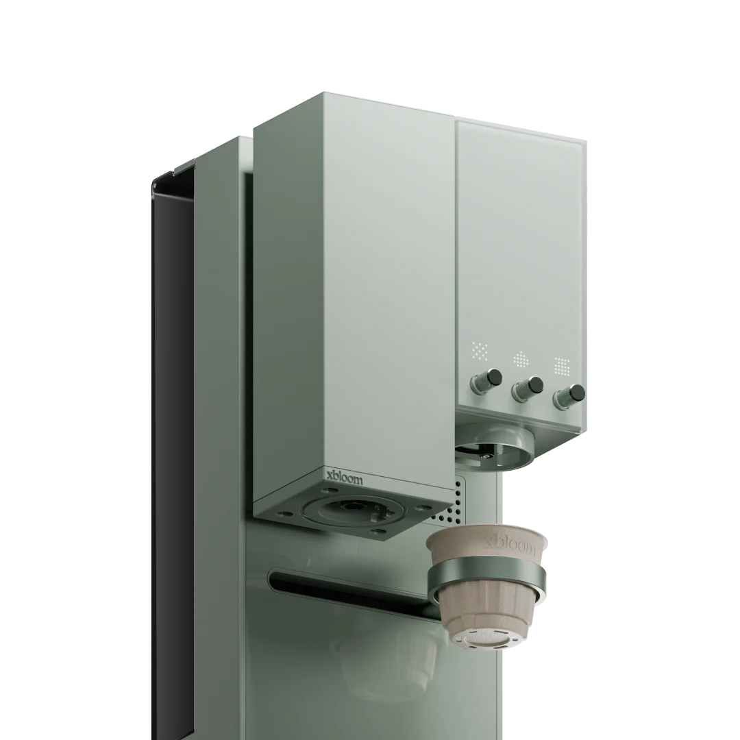 xBloom Studio Smart Automatic Pour Over Coffee Maker with All-in-one System with Integrated Grinder, Brewer, and Scale.